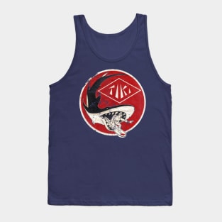 Tiki Surfboard Tank Top